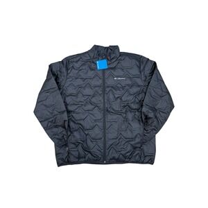 Columbia Walker Mill Heat Seal Jacket Black XO1434-010 Men's Size XXL